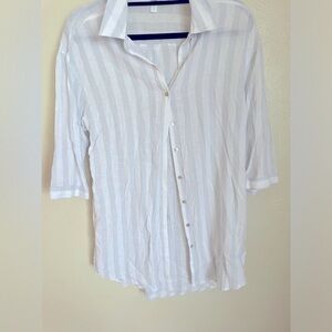 NWOT Cynthia Rowley Linen Beach Cover